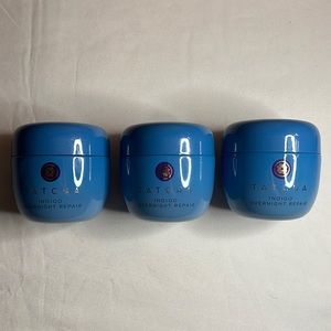TATCHA INDIGO OVERNIGHT REPAIR - *empty containers* (SET OF 3) 🌙